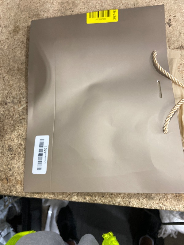View 2 of ***MISSING BOW***
JMANNI Gift Bags with Handles, 13” Medium Gift Bag for Presents, 1 Pcs Bags with 2 Tissue Paper and 1 Cards for Graduation Baby Shower Wedding Fathers Day Mother's Day Birthday Party?champagne gold?