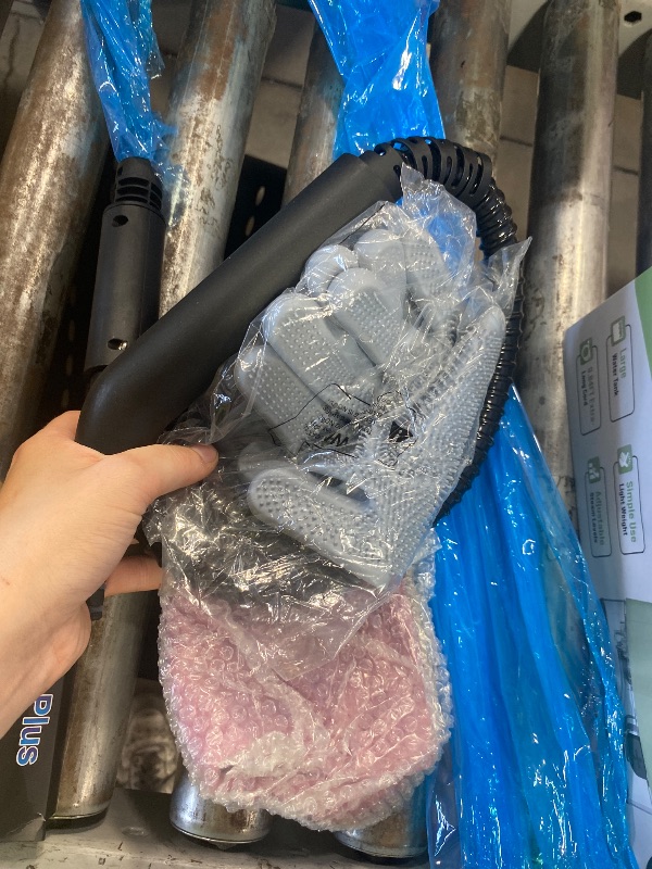 Photo 1 of **IT LEAKS SOME WATER** Handheld Steam Cleaner, Portable Steamer for Cleaning with 18PCS Accessories, 12s Fast Heating, Pressurized Steam Cleaner for Home, Kitchen, Bathroom, Car Detailing, Window, and Clothes, Green