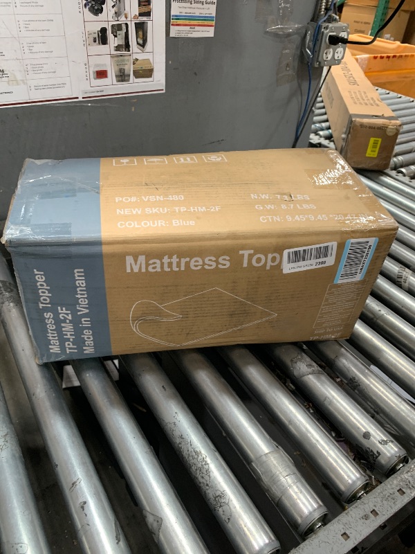 Photo 1 of **SEE NOTES***OLIXIS 2 Inch Full Cooling Gel Infused Memory Foam Mattress Topper, Bed Pad