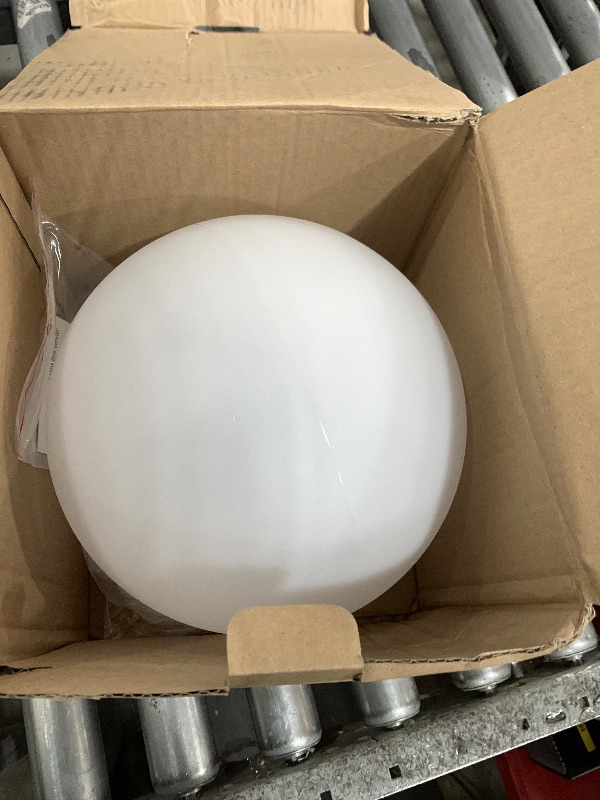 Photo 1 of ***Missing remote, and charger***COPU 10 inch Rechargeable LED Ball Light, Dimmable LED Globe Light w/Remote, 16 RGB Colors Changing LEDs Globe Mood Lights, IP65 Waterproof Floor Lamp for Backyard Patio Garden Wedding Party Home