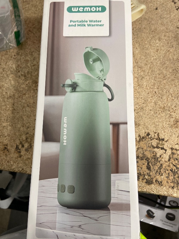 Photo 1 of ***PARTS ONLY***Upgraded Portable Milk Warmer with Self-Clean Function, 110W Fast Heating for Breast Milk & Formula, 16oz Large Capacity Travel Bottle Warmer, USB-C Fast Charge, Ideal for Hiking, Flights & Car Use