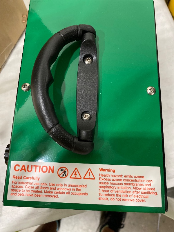Photo 1 of ***MISSING PARTS***
Ozone Generator 45,000mg/h, Home/Industrial O3 Car Deodorizer. Ozone Machine Air Ionizer Ozone Odor Eliminator for Strong Odor. Odor Eliminator for Home, Car, Pet. Room Deodorizer For 2500 sq ft.