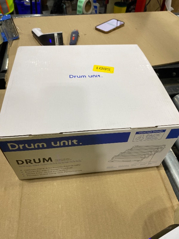 Photo 1 of ??DR223 DR223CL Drum Unit Set 4 Pack Replacement for Brother DR223CL DR-223 DR-223CL Drum MFC-l3770CDW Drum for MFC-l3710CW MFC-l3750CDW HL-l3270CDW Printer (1Black, 1Cyan, 1Magenta, 1Yellow)