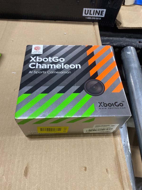 Photo 1 of XbotGo Chameleon AI Auto Sports Action Camera - 4K 60FPS Soccer Camera and Basketball Tracking Camera for Team Sports, Live Streaming, No Subscription, Works with iOS & Android (Lava Graphite)