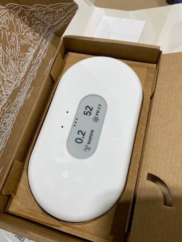 Photo 1 of Airthings 2960 View Plus - Battery Powered Radon & Air Quality Monitor (PM, CO2, VOC, Humidity, Temp, Pressure)