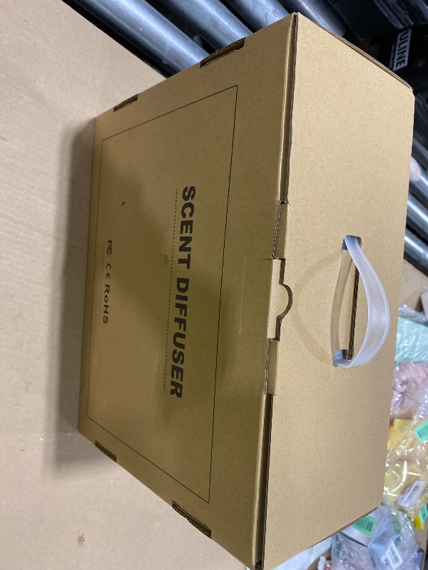 Photo 1 of 2025 Upgraded 3500 Sq.Ft Smart Scent Machine - HVAC System, Whole House Aroma & Hotel Collection Diffuser, Waterless Essential Oil Diffuser for Home, Office, 600ML Capacity, Cold Air Tech (Black)