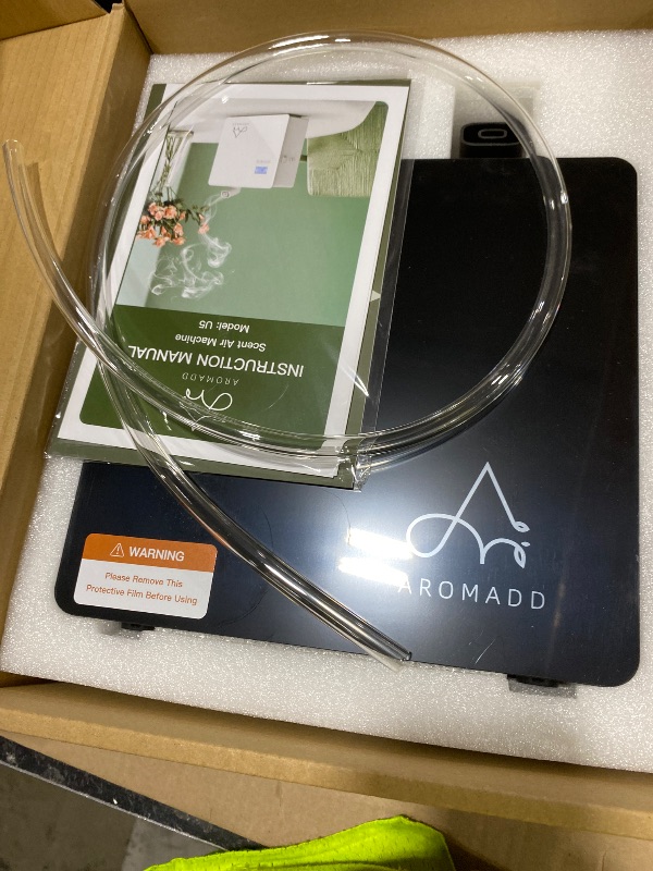 Photo 1 of 2025 Upgraded 3500 Sq.Ft Smart Scent Machine - HVAC System, Whole House Aroma & Hotel Collection Diffuser, Waterless Essential Oil Diffuser for Home, Office, 600ML Capacity, Cold Air Tech (Black)