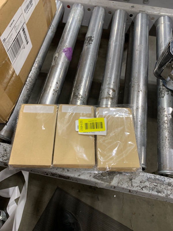 Photo 1 of 100 Pack Coin Envelope 3.23"×4.53",Brown Kraft Small Envelopes,Fully sealed seed envelope?Kraft Small Coin Envelopes,Seed Envelopes, Mini Envelope for Office, Home, School