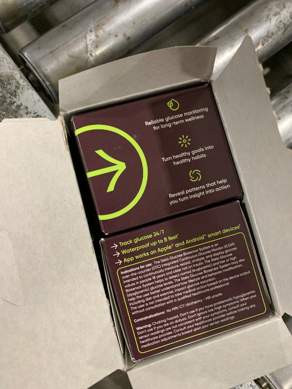 Photo 1 of Stelo Glucose Biosensor & App by Dexcom - A Leader in Continuous Glucose Monitoring (CGM). 24/7 Tracking & Personalized Insights to Reveal Patterns. 2-Pack (Up to 15 Days Each). iOS & Android.