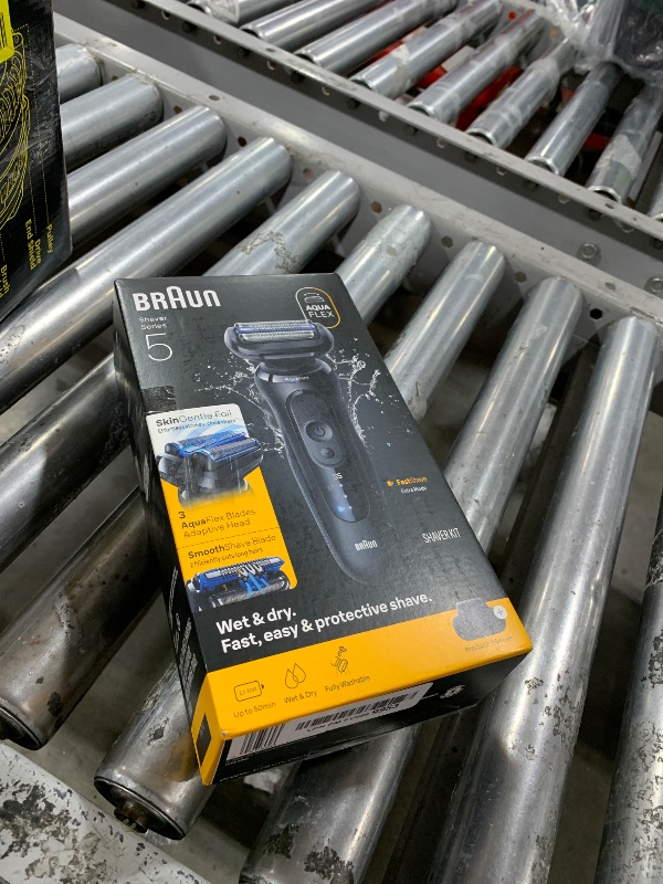 Photo 1 of Braun Electric Razor for Men Series 5, Beard Shaver, Electric Shaver with Body Groomer and Travel Case, S5 5155cs