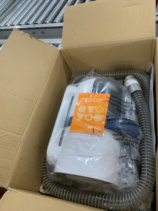 Photo 1 of oneisall Dog Grooming Vacuum, Pet Grooming Vacuum with Clipper Nail Grinder, 1.5L Dust Cup Dog deshedding Brush with 7 Tools for Shedding Pet Hair, Home Cleaning(Blue)