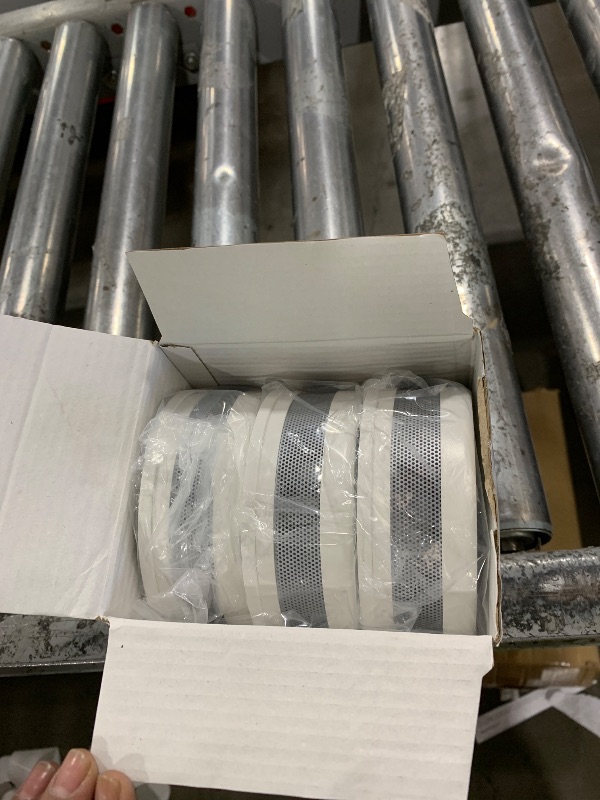 Photo 1 of 10-Year Battery Wireless Interconnected Smoke and Carbon Monoxide Detector, Smart Interlink Smoke CO Alarm with Digital Display, Fire and CO Combo Alarm for Home (3 Pack)