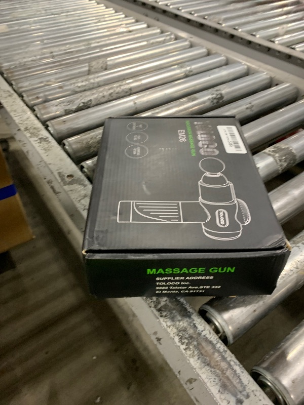 Photo 1 of TOLOCO Massage Gun, Deep Tissue Back Massage for Athletes for Pain Relief, Percussion Massager with 10 Massages Heads & Silent Brushless Motor, Valentines Day Gifts for Him Her, Black