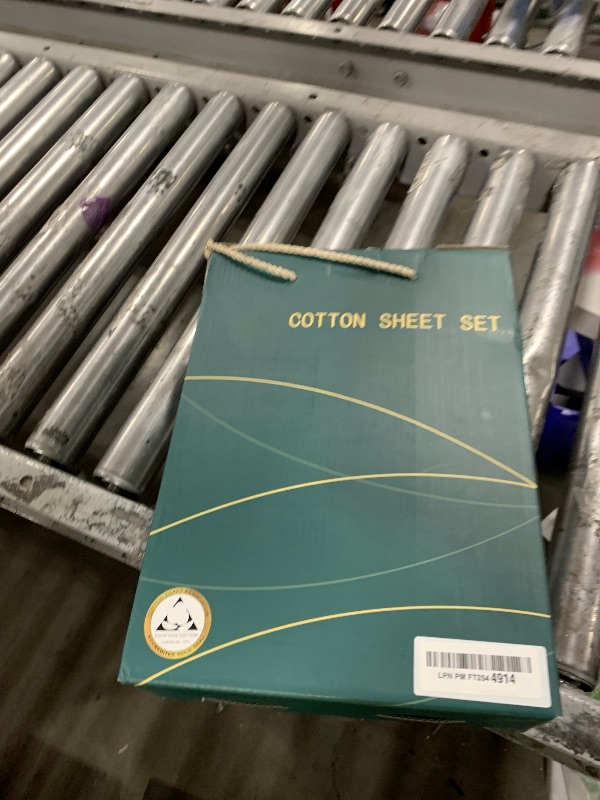 Photo 1 of SONORO KATE 100% Egyptian Cotton Sheets Set, Extra Deep Pocket up to 18"-24",1000 High Thread Count, Soft & Breathable 5-Star Hotel Sateen Bed Sheets - 4 PC (Sea Glass,Queen)