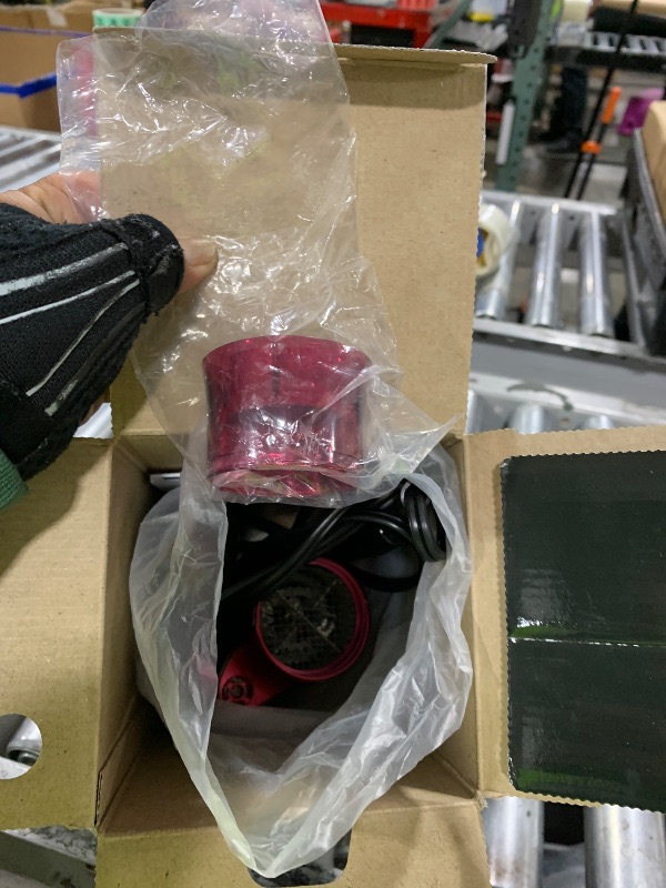 Photo 1 of Panasonic nanoe Compact Hair Dryer for Healthy-Looking Hair, 1400W Portable, Folding Handling and QuickDry Nozzle for Fast Drying – EH-NA27-K (Black/Pink)