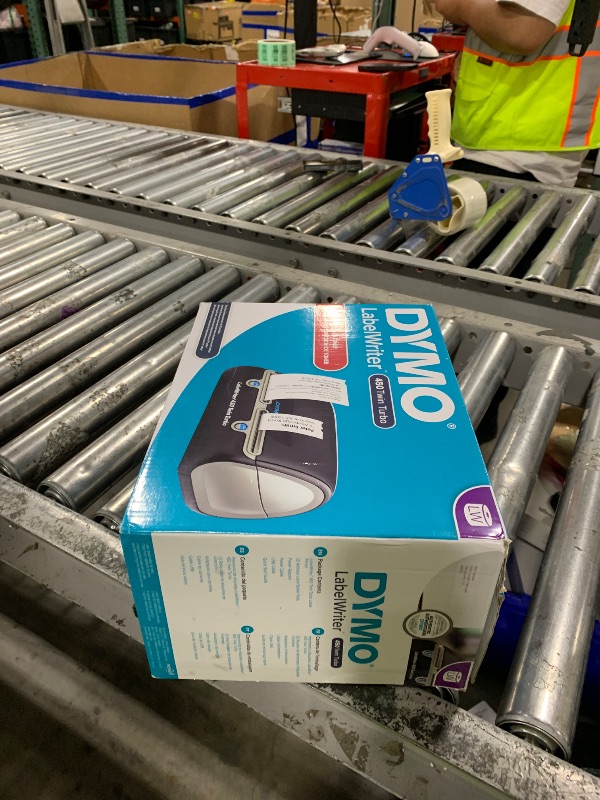 Photo 1 of DYMO Label Printer | Label Writer 450 Twin Turbo Direct Thermal Printer Fast Printing Great for Labeling Filing Shipping Mailing Barcodes and More Home & Office Organization