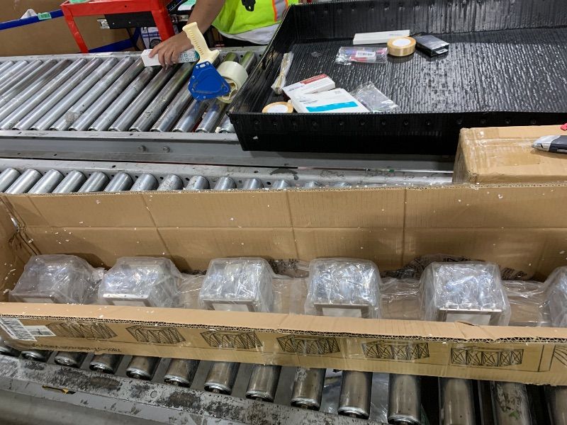 Photo 1 of **********DAMAGED*******
**********DAMAGED*******
ZUZITO 6-Light Bathroom Vanity Lights - LED Chrome Bathroom Lighting Fixtures Over Mirror - 36W Modern Vanity Lights for Bath Wall - Crystal Vanity Light Bar Cool White Light