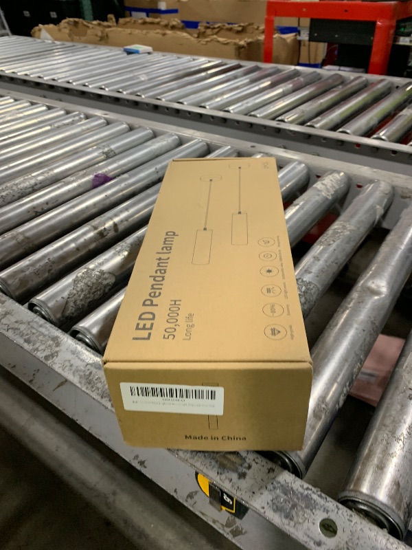 Photo 1 of GCDFGV Pendant Lights Kitchen Island 2 Pack, Modern LED Pendant Light for Bedroom Bedside Table TV Background, Minimalist Black Pendant Light Fixture, Kitchen Island Light, Height Adjustable, 3000k