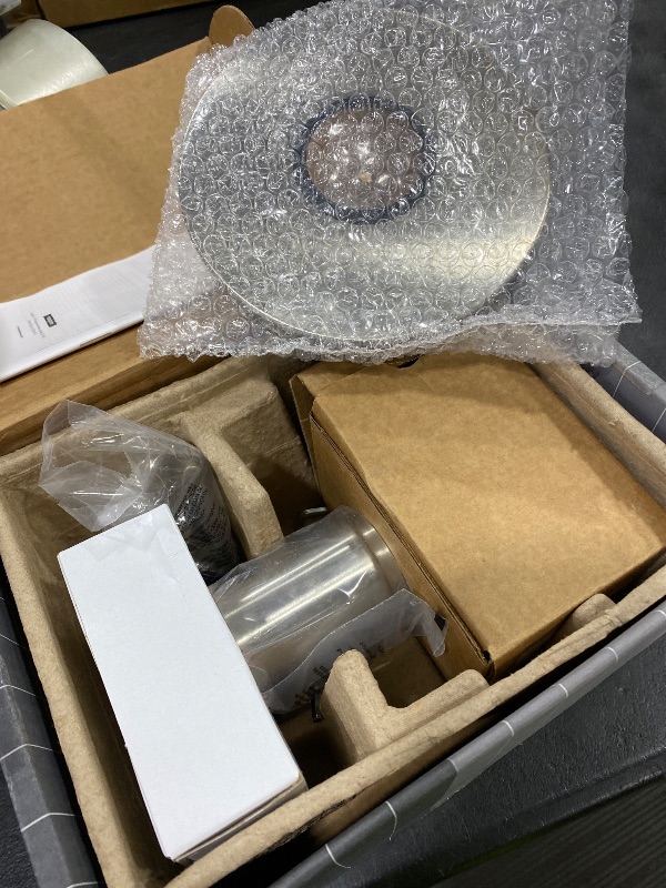 Photo 1 of hansgrohe Ecostat Modern Pressure Balance Shower Valve Trim with Diverter in Chrome, 04447000