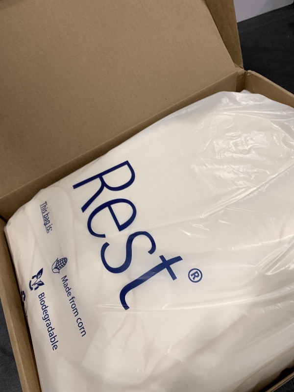 Photo 1 of REST® Evercool® Cooling Comforter, King/Cali King, Blanket for Hot Sleepers, All Season Bedding to Keep Cool for Night Sweats, Breathable Lightweight Blanket, 106x90 Inches, Snow Ivory