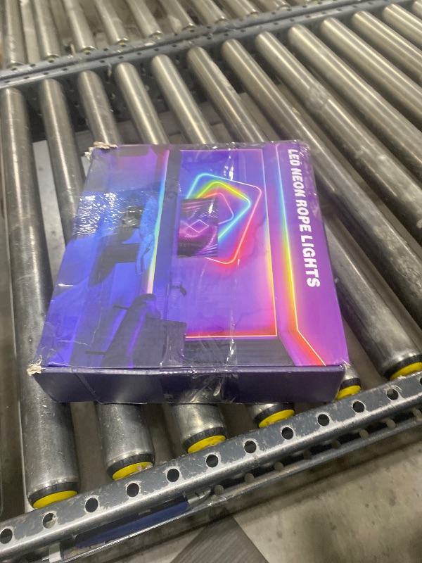 Photo 1 of 150Ft Led Rope Lights, Flexible Neon Lights Control with App/Remote, Multiple Modes, IP65 Outdoor RGB Waterproof, Music Sync Gaming Light Strip for Bedroom Decor