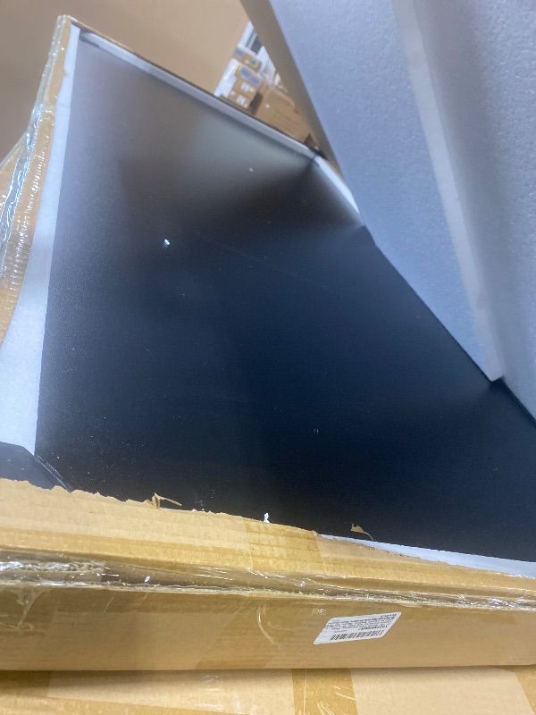 Photo 1 of 2-Tier Washer Dryer Countertop, Wood Laundry Countertop with Edge, 54" x 27.5" Top Cover for Laundry Machine, Washer and Dryer Wood Shelf Topper for Laundry Room Counter Storage Organization, Black