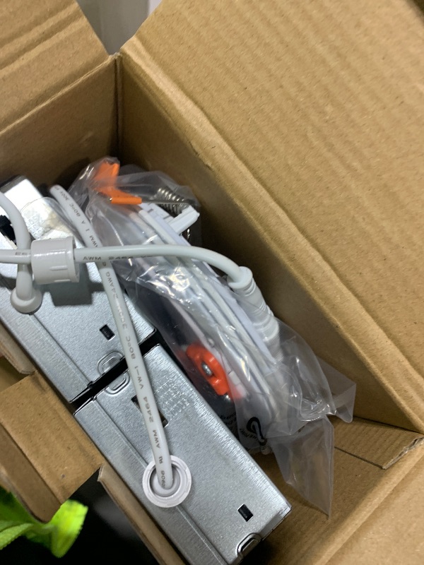 Photo 1 of Amico 36 Pack 4 Inch 5CCT Ultra-Thin LED Recessed Light with Junction Box, 2700K/3000K/3500K/4000K/5000K Selectable, 10W Eqv 60W, Dimmable Can-Killer Downlight, 700LM High Brightness Downlight-ETL&FCC