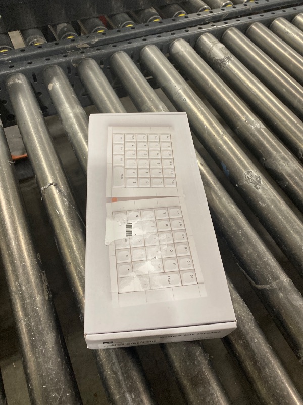 Photo 1 of KBDcraft 07Israfel 50% Ergo-Split Low-Profile Mechanical Keyboard, 56-Key Ortho, Lego-Compatible Case, Wired, Linear Switch, Gasket Mount, Hot-Swappable, RGB, QMK, Vial, Full Kit, (Black)