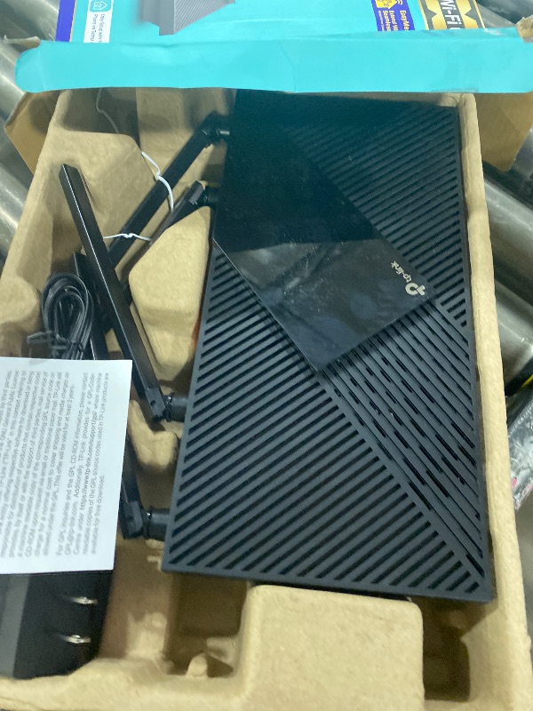 Photo 1 of TP-Link AX1800 WiFi 6 Router (Archer AX21) – Dual Band Wireless Internet, Gigabit, Easy Mesh, Works with Alexa - A Certified for Humans Device, Free Expert Support