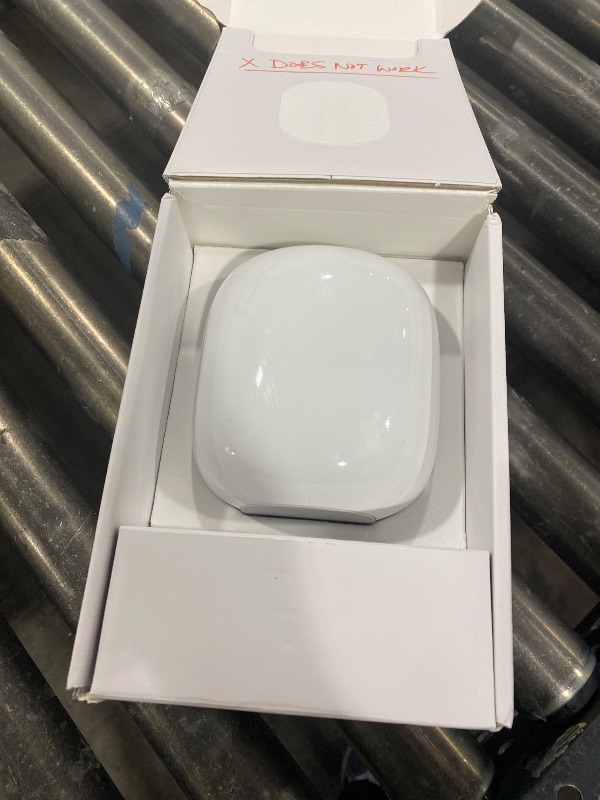 Photo 1 of Google Nest WiFi Pro - Wi-Fi 6E - Reliable Home Wi-Fi System with Fast Speed and Whole Home Coverage - Mesh Router - Snow