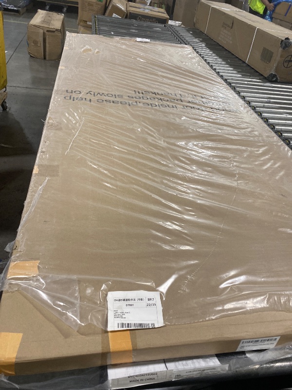 Photo 1 of JUBEST 36"x84" Concealed Barn Door with Soft Close Hardware Kits, White Primed Solid Core Hidden Door for Opening 32"-34"x80", 1 Flat Panel with 2 Steps, Matte Black Square Ladder Pull and Flush Pull