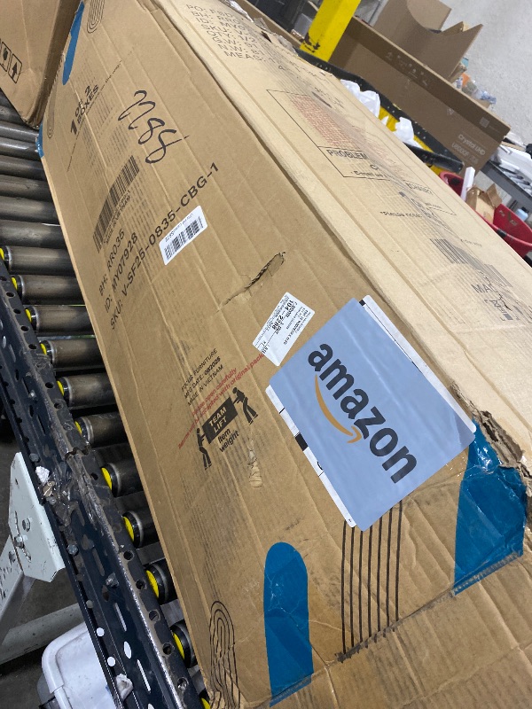 Photo 1 of Modern Minimalist 108 in. Square Arm 2-piece Polyester Modular Sectional Sofa in. White?Corduroy?