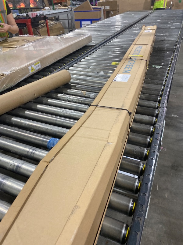 Photo 1 of 100" Motorized Projector Screen - Indoor and Outdoor Movies Screen 100 inch Electric 16:9 Projector Screen W/Remote Control