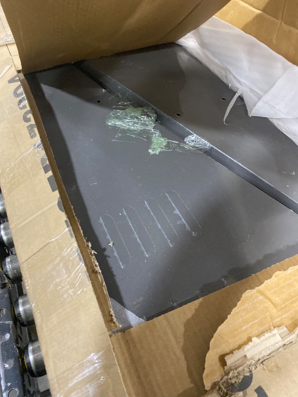 Photo 1 of Outdoor Storage Shed 8 X 12 Ft Large Metal Tool Sheds, Heavy Duty Storage House With Sliding Doors With Air Vent For Backyard Patio Lawn To Store Bikes, Tools, Lawnmowers Grey Grey Rectangular No