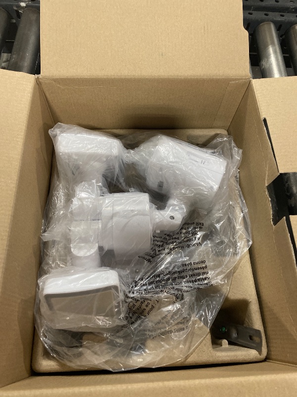 Photo 1 of Feit Electric SEC5000/CAM/WIFI Outdoor LED Smart Security Camera with Motion Sensor, 2-Way Audio, 5000 Lumens Floodlight, Works with Alexa and Google Asst, Alarm, Hardwired, Updated Version of SEC3000