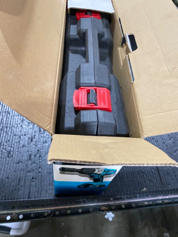 Photo 1 of 1/2 Inch Cordless Impact Wrench, 900 Ft-lbs (1200 N·m) High Torque Brushless Impact Driver Gun, 2300 RPM, 2×4.0 Ah Batteries, LED Light, 4 Sockets, Variable Speed Power Tool for Car & Tire Removal