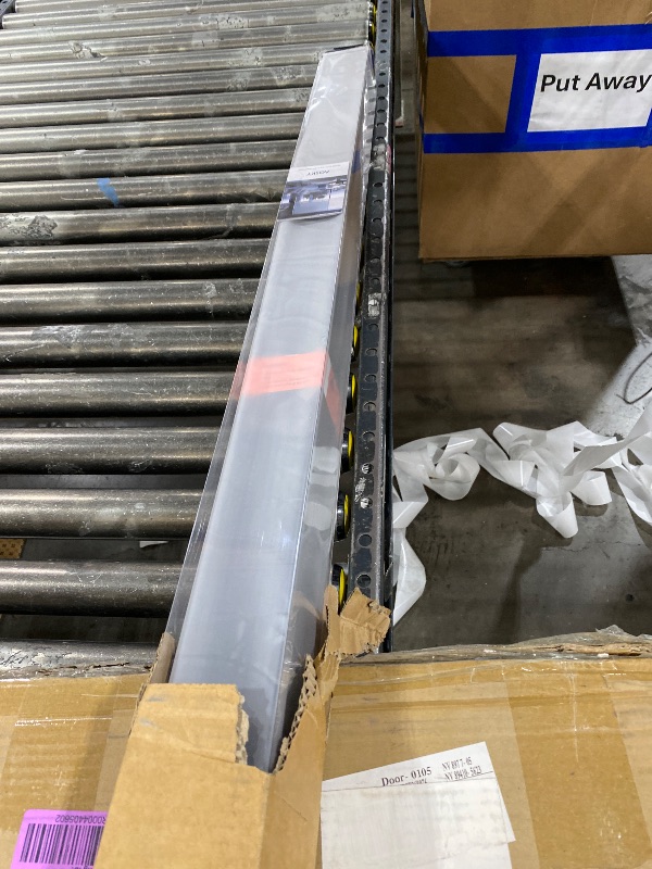 Photo 1 of AOSKY Blackout Roller Shades Cordless Blinds for Windows, Free-Stop Shades with Valance, Thermal Insulated Fabric, UV Protection, Natural Woven Blinds for Home and Office (58" W x 72" H, Black)