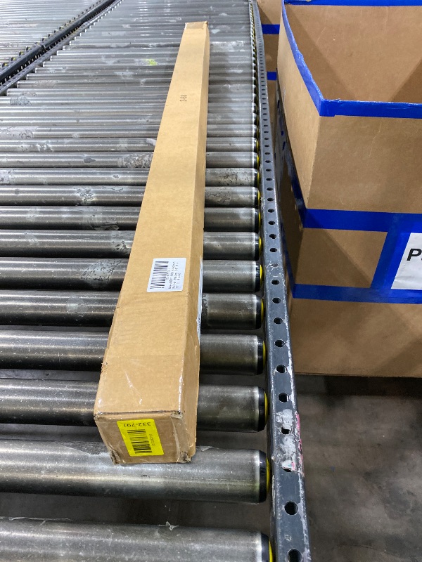 Photo 1 of AOSKY Blackout Roller Shades Cordless Blinds for Windows, Free-Stop Shades with Valance, Thermal Insulated Fabric, UV Protection, Natural Woven Blinds for Home and Office (58" W x 72" H, Black)