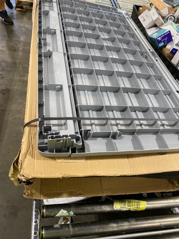 Photo 1 of Keter Store-It-Out Prime 4.3 x 3.7 ft. Outdoor Resin Storage Shed with Easy Lift Hinges, Perfect for Yard Tools, Pool Floats and Garden Accessories, Black