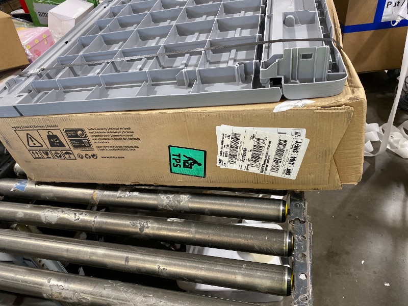 Photo 1 of Keter Store-It-Out Prime 4.3 x 3.7 ft. Outdoor Resin Storage Shed with Easy Lift Hinges, Perfect for Yard Tools, Pool Floats and Garden Accessories, Black