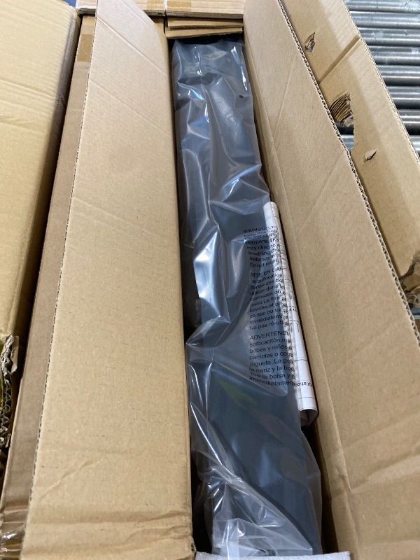 Photo 1 of hykolity 8FT Linkable LED Linear Light, 80W 9200lm 3000K/4000K/5000K CCT Selectable, 0-10V Dimmable Architectural LED Suspension Office Lighting Fixture for Market, Garage, ETL,4 Pack-Black