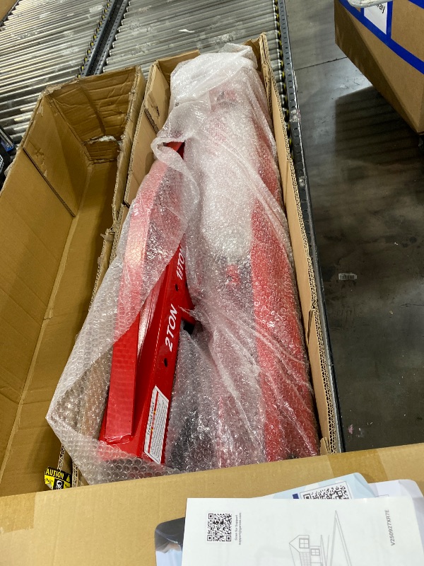 Photo 1 of Engine Hoist with Leveler, 3 Ton Heavy Duty Alloy Steel Folding Cherry Picker Engine Hoist