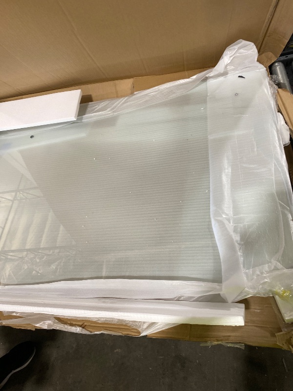 Photo 1 of ACE DECOR 56-60" W x 74" H Frameless Shower Door, Double Sliding Shower Door with 5/16" (8mm) Clear SGCC Tempered Glass, Brushed Nickel Finish Shower Doors, Reversible Installation