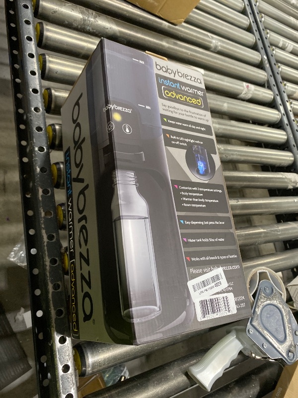 Photo 1 of Baby Brezza Instant Bottle Warmer Advanced with 3 Temperature Settings, 24/7 Warm Water Dispenser for Formula Warming, LED Nightlight, 50oz Tank Capacity, Electric Kettle Alternative