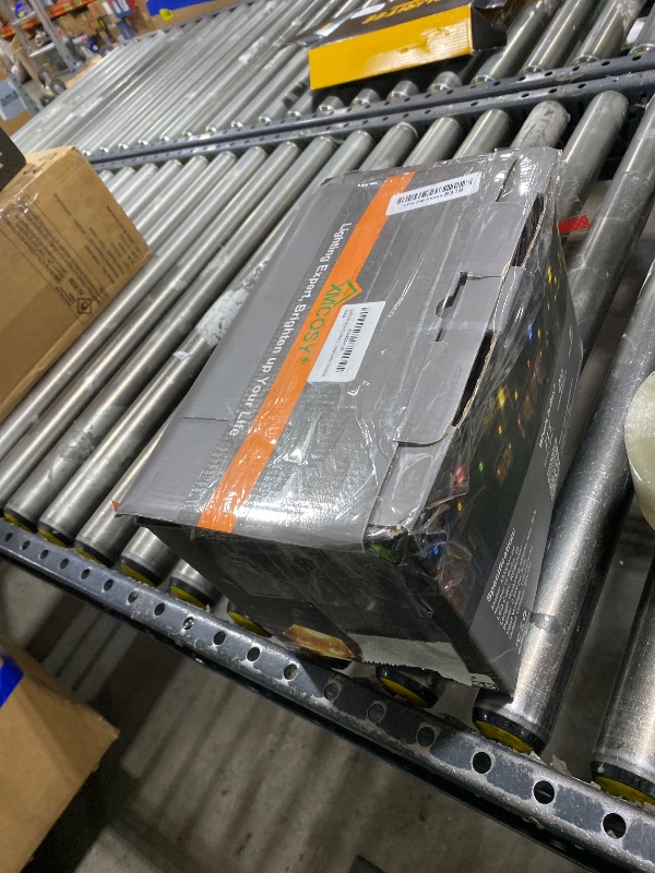 Photo 1 of XMCOSY+ Smart Outdoor String Lights - 64ft RGBCWIC Patio Lights with 24 Color Changing Bulbs, LED String Light for Outside Backyard Bistro Party, APP WiFi Control, Work with Alexa, IP65 Waterproof