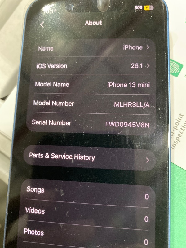 Photo 1 of Apple iPhone 13 Mini, 128GB, Blue - Unlocked (Renewed Premium)