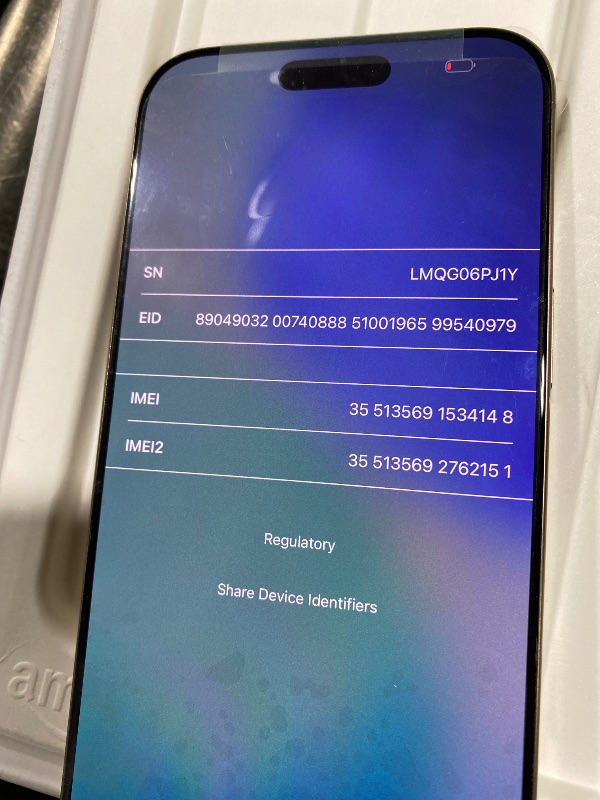 Photo 1 of Apple iPhone (Renewed Premium) 16 Pro Max, US Version, 256GB, Desert Titanium - Unlocked