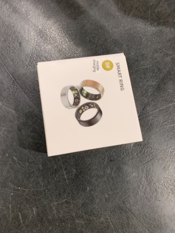 Photo 1 of KYUHJU Smart Health Ring,Fitness Rings Tracker with Blood Pressure Monitor Heart Rate Blood Oxygen Sleep Monitor IP68 Waterproof Step Counter Calorie Tracker Health Rings 5565548v99