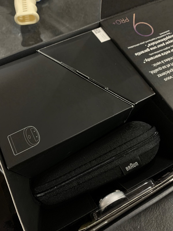 Photo 1 of Braun Series 9 PRO+ Electric Shaver, Pro SensoAdapt, 6in1 SmartCare Center, Wet & Dry Razor, 9660CCPS, Black