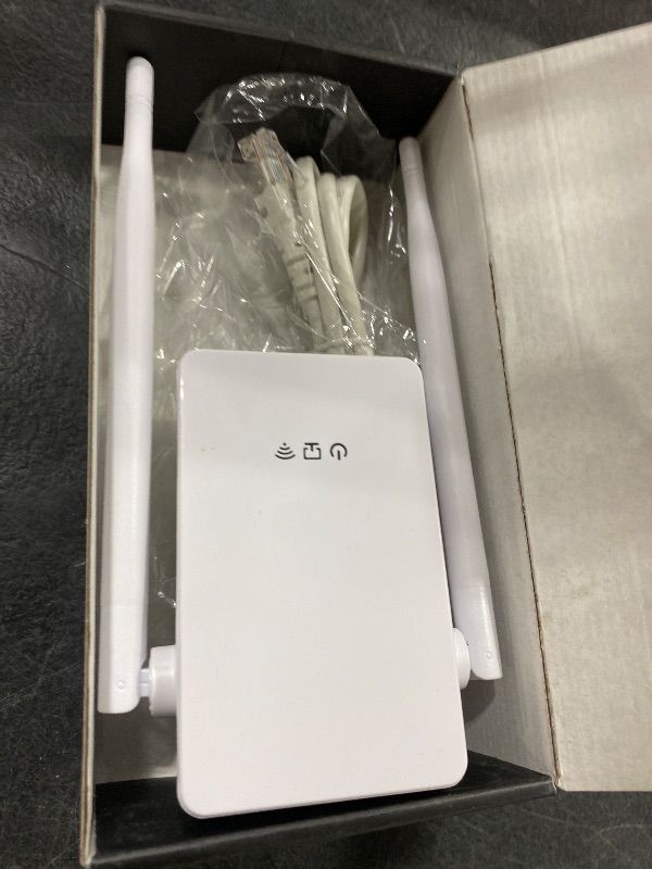 Photo 1 of 2026 WiFi Extender Signal Booster, New Gen Internet Booster for Home, 4X Faster, Covers up to 10,000 sq.ft, Wi-Fi Repeater with Ethernet Port, Wireless Long Range Amplifier, Easy Setup (White)